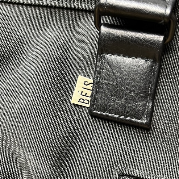 BEIS The Weekend Travel Bag BLACK - Picture 8 of 11